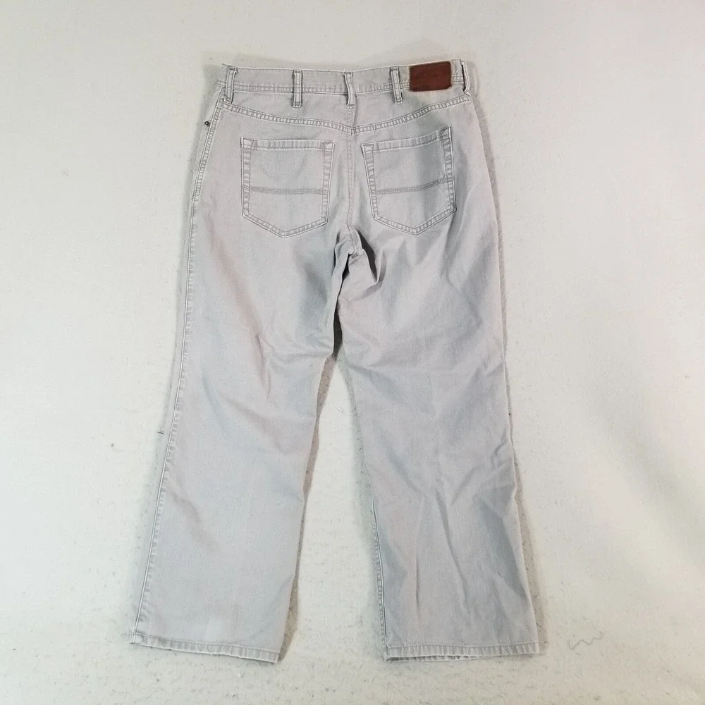 Levi's Docker jeans men's 36x29 Gray relaxed fit denim pants